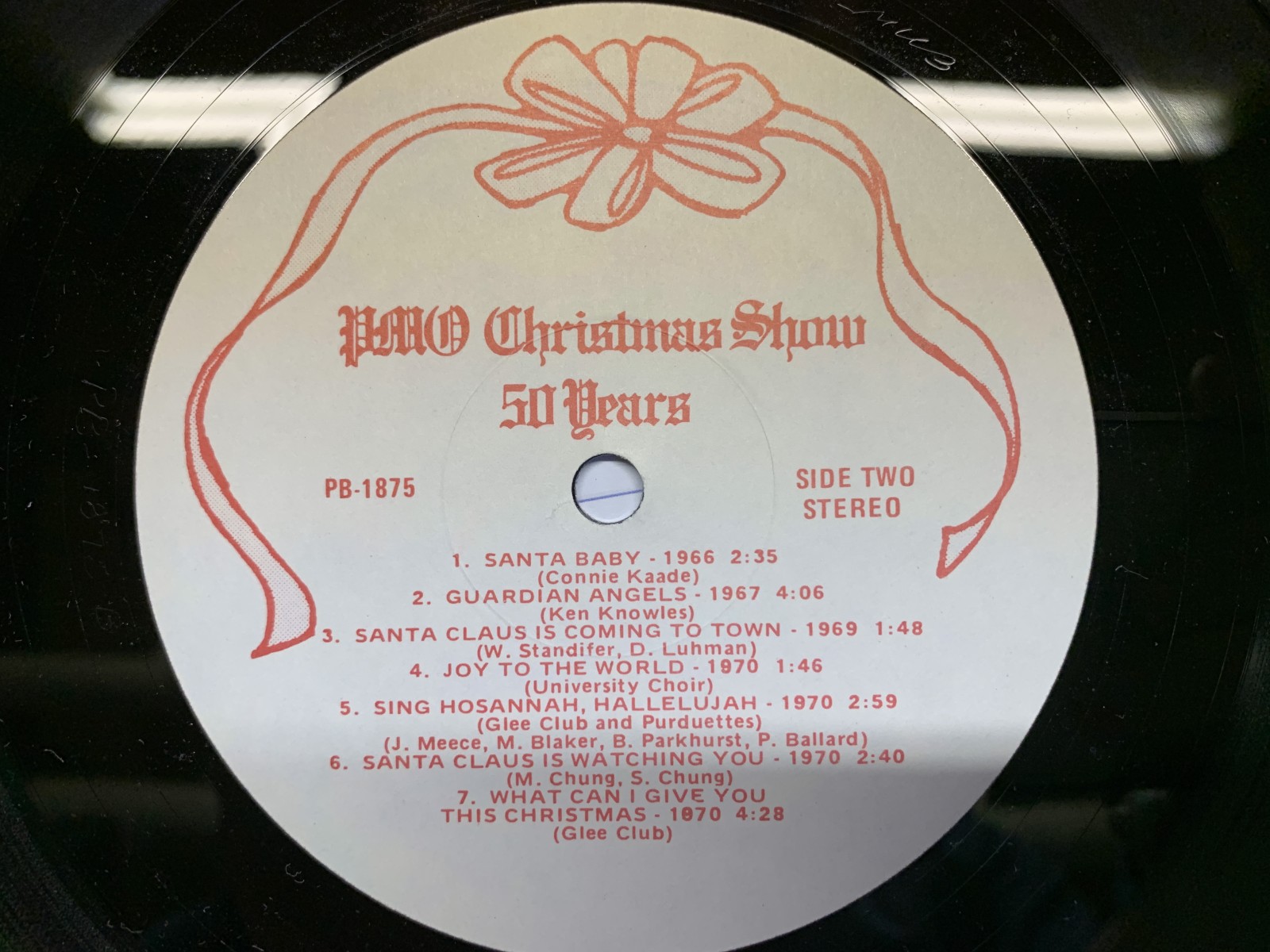 PMO Database / Songs / Collection / PMO Christmas Show 50th Anniversary